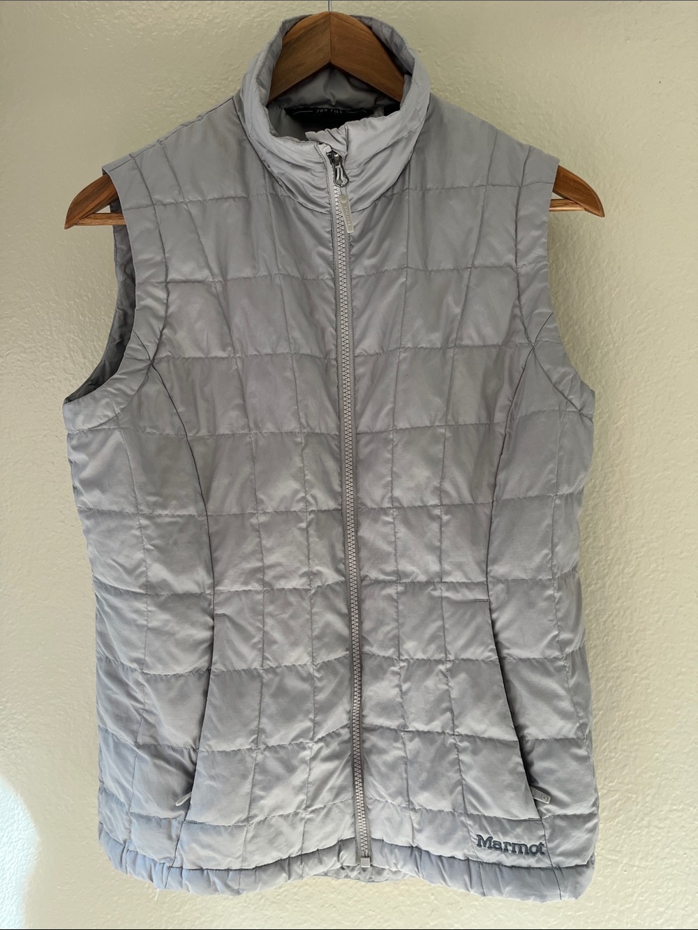 Marmot 700 Fill Grey Vest